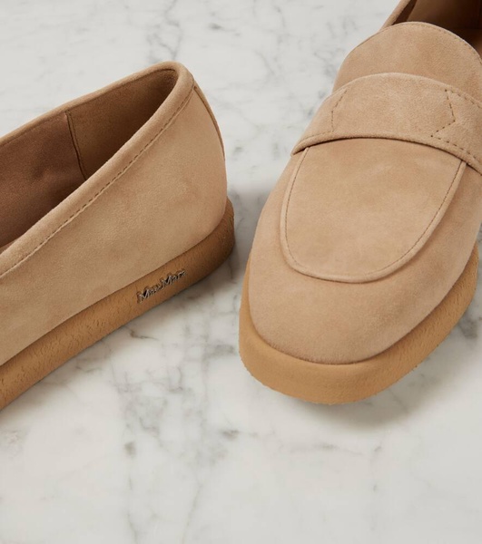 Softmoc suede loafers