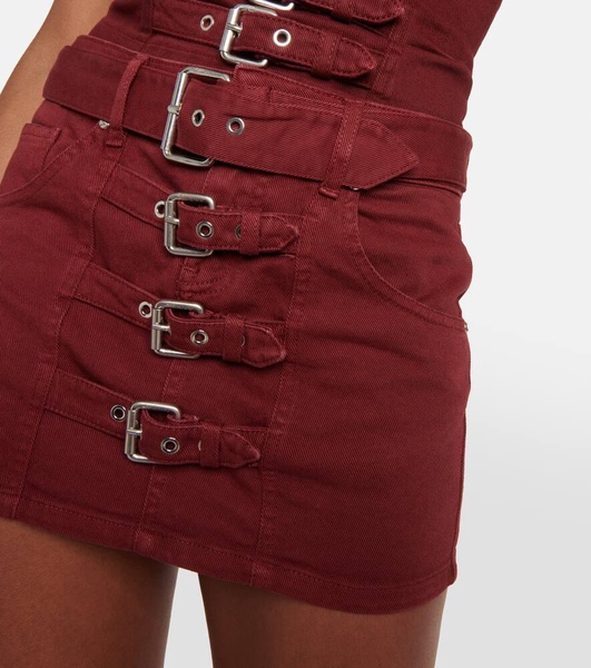 Denim miniskirt