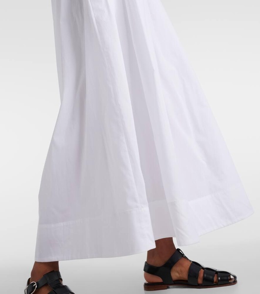 Heather cotton batiste maxi dress
