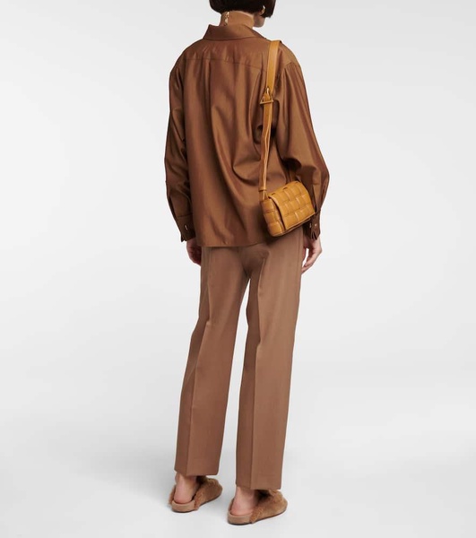 Zuai wool and silk shirt