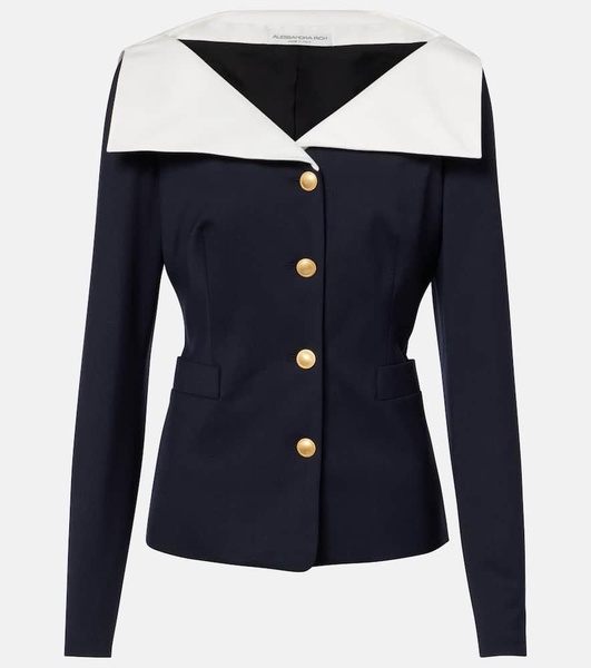 Wool-blend jacket