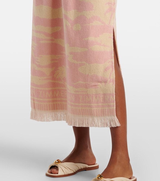 Maxine cotton maxi skirt