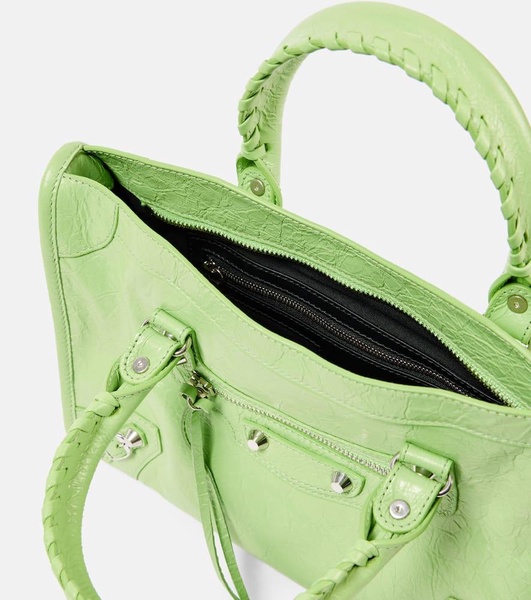 Le City Small leather tote bag