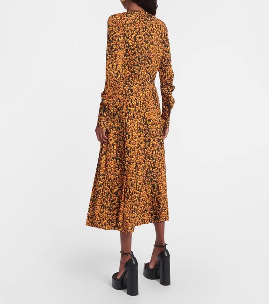 Teys printed midi dress