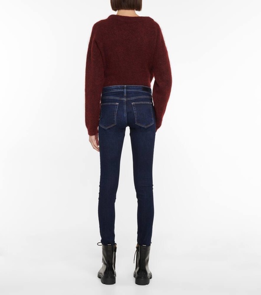 Farrah high-rise skinny jeans