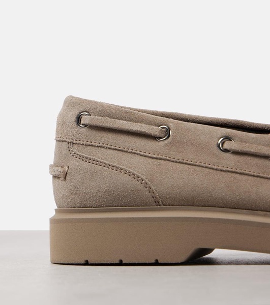 Monili suede boat shoes