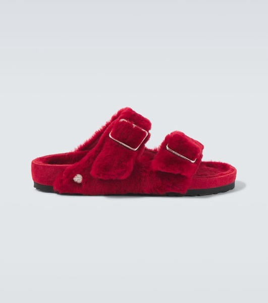 Arizona 1774 shearling-lined suede sandals