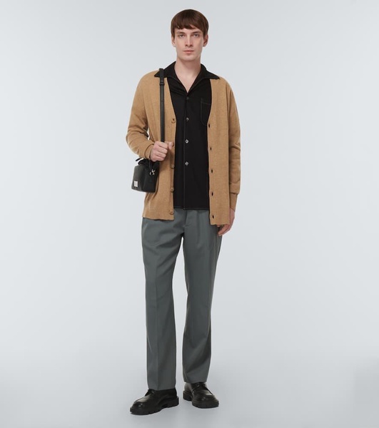 Wool cardigan