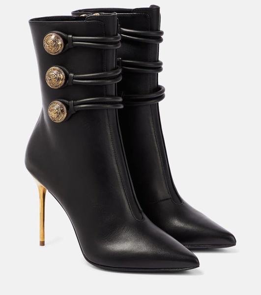 Alma leather ankle boots
