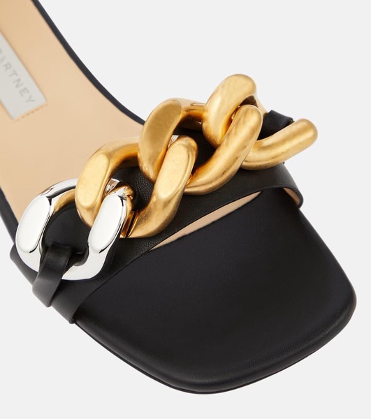Falabella embellished flat sandals