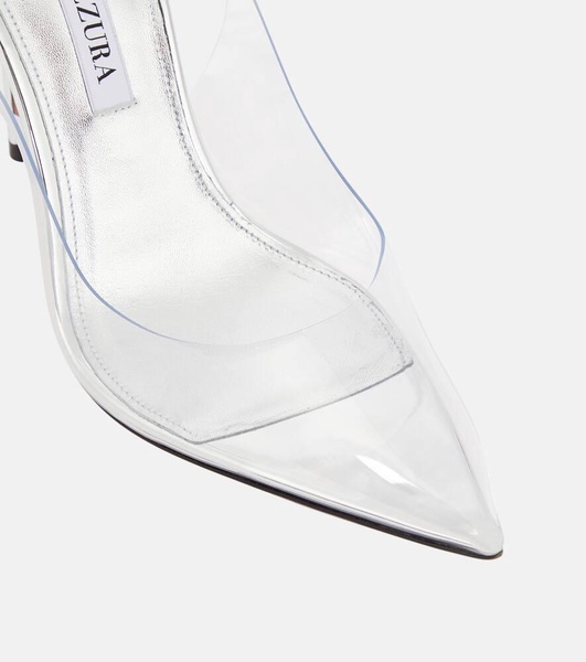 Love Link 105 PVC slingback pumps