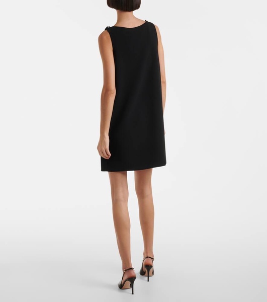 Delis sequined cutout crêpe minidress