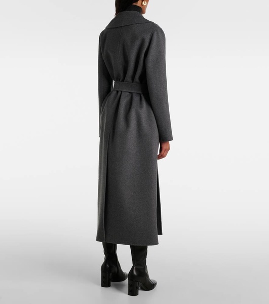 Poldo wool wrap coat