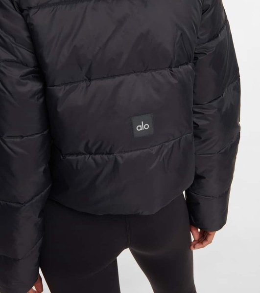 Cropped puffer jacket