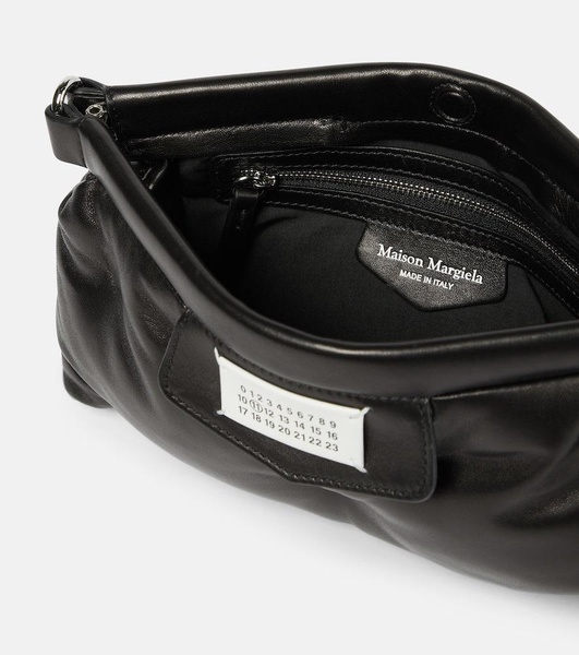 Red Carpet Glam Slam leather clutch