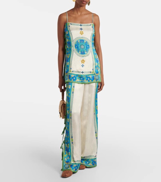 Vivianna printed camisole