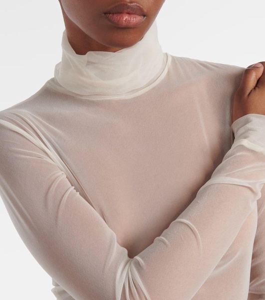Turtleneck bodysuit