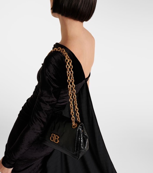 Monaco Mini leather shoulder bag