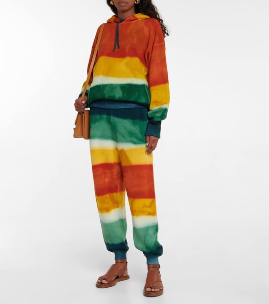 Paradise striped sweatpants