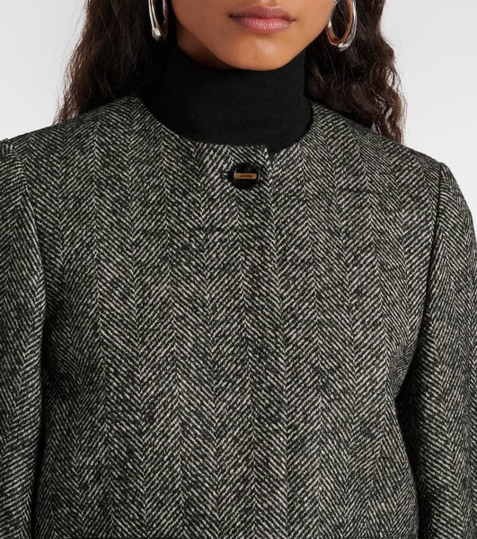 Gattini chevron bouclé jacket
