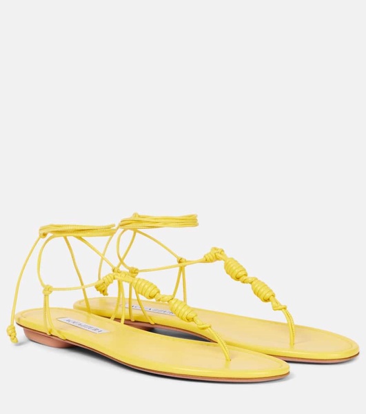 Oaxaca leather thong sandals