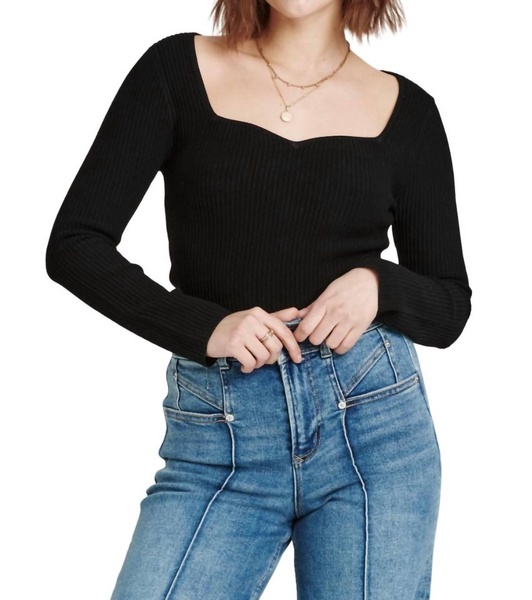 blakeley top in black