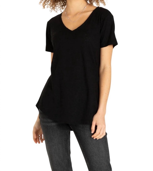 valentina top in black