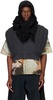 Black Nº75 Draps Long Scarf