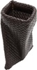 Brown Intrecciato Bow Tie Clutch