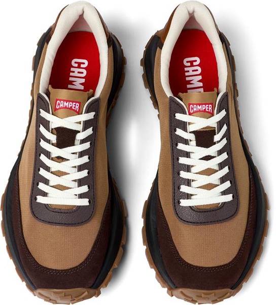Brown Textile/Nubuck Sneaker for Men