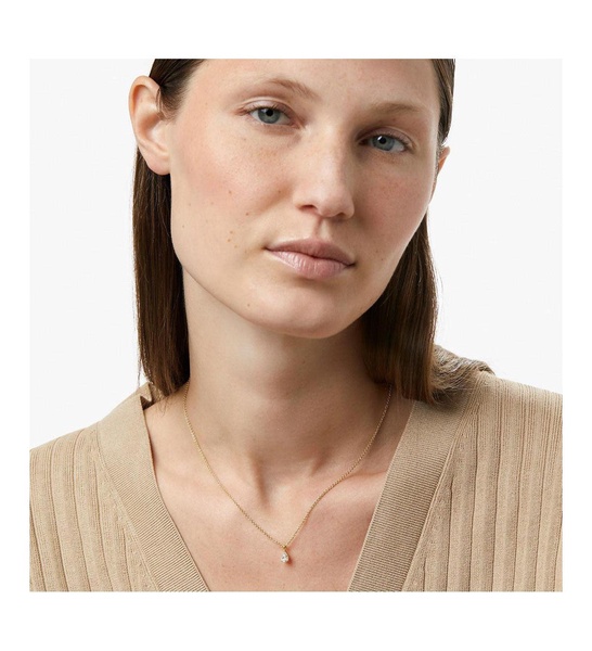 Delicate Solitaire Pendant - Elise Pendant