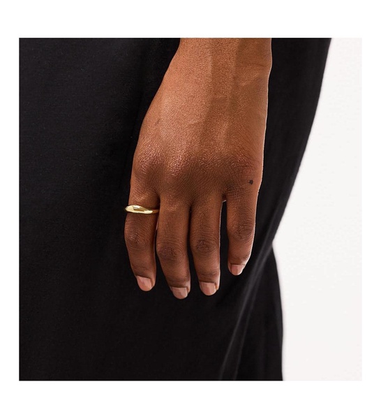 - Gold Band Ring - Stevie