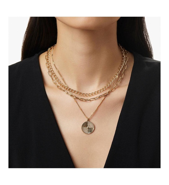 Layered Chain Necklace - Michelle Set