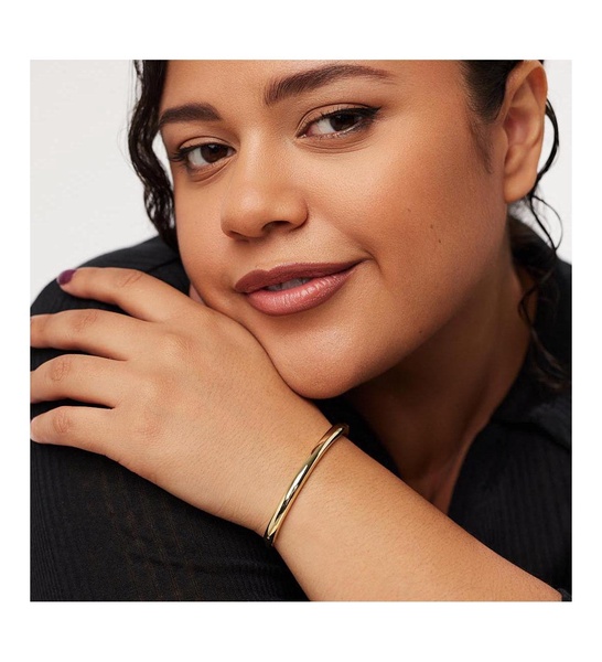 - Gold Bangle Bracelet - Brynley
