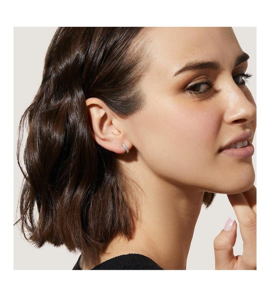 - Huggie Hoop Earrings - Suzanne Silver