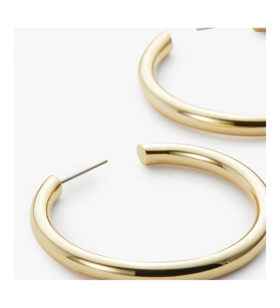 Hoop Earrings - Tia Medium Gold
