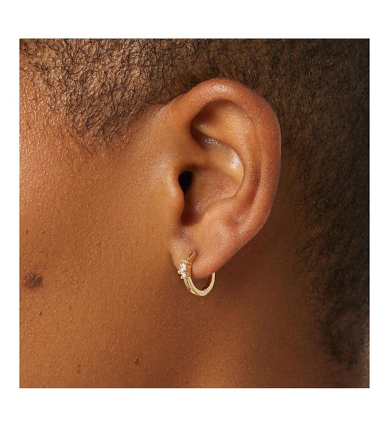 Gold Huggie Hoops - Kodi