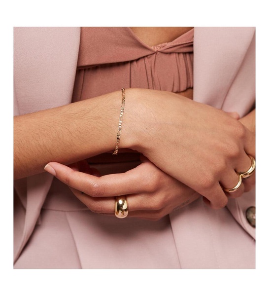 Figaro Chain Bracelet - Elijah Regular