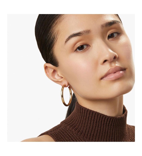 Hoop Earrings - Tia Medium Gold