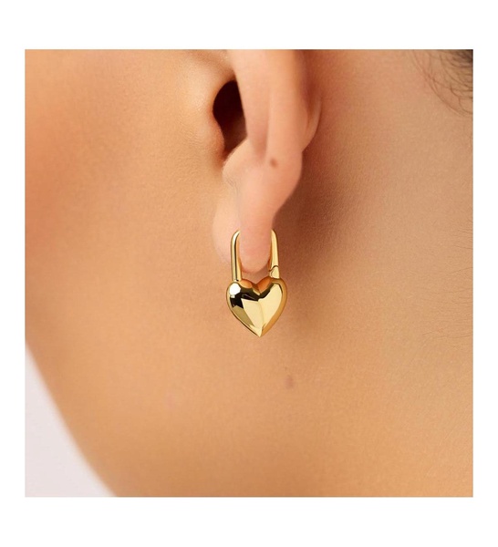 - Heart Earrings - Cameron