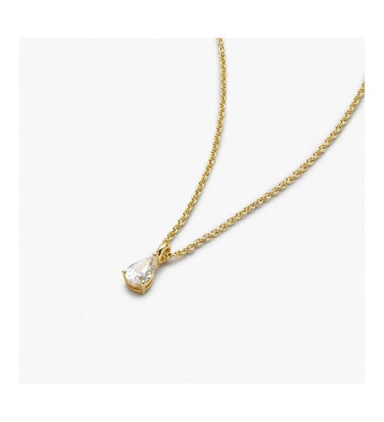 Delicate Solitaire Pendant - Elise Pendant