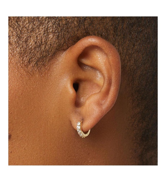 - Huggie Hoop Earrings - Suzanne