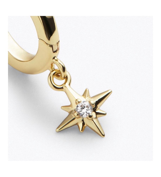 Star Hoop Earrings - Oshi