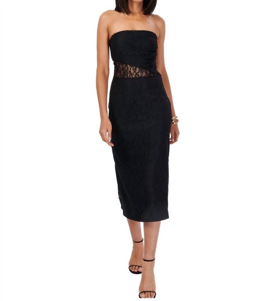 marseille dress in black
