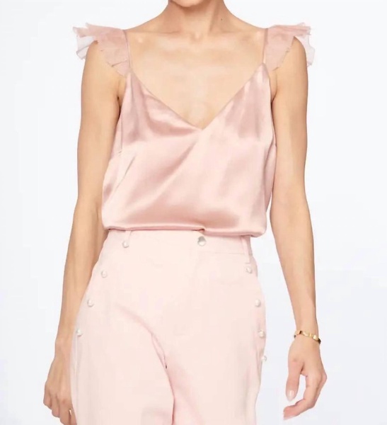 kat cami top in petal