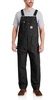 Carhartt mens Loose Fit Firm Duck Insulated Bib Overall
