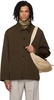 Brown Wadded Facing Jacket