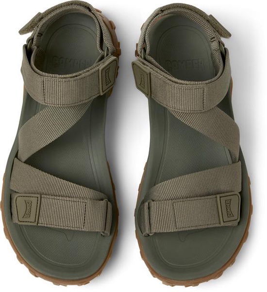 Green Recycled PET Sandals for Men.