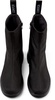 Black Textile Boots for Women