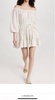tilton tiered mini in lurex stripe